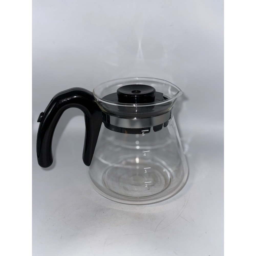 BLACK & DECKER 5-Cup Replacement Glass Carafe Coffee Pot Removable Lid